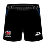 Samoa Black Training Shorts